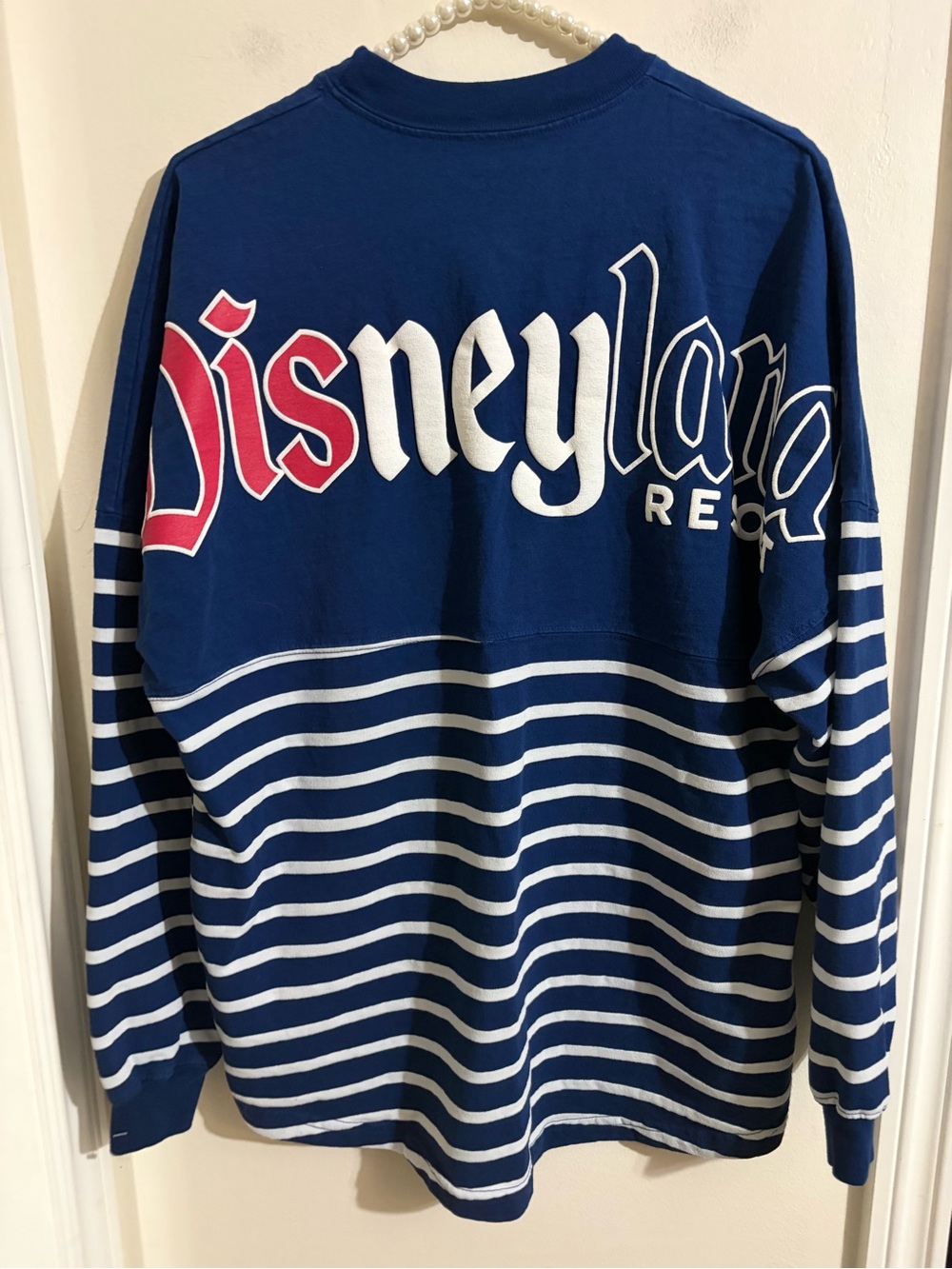 Disney Parks Navy Blue Tee with White Logo - Picture 7 of 16